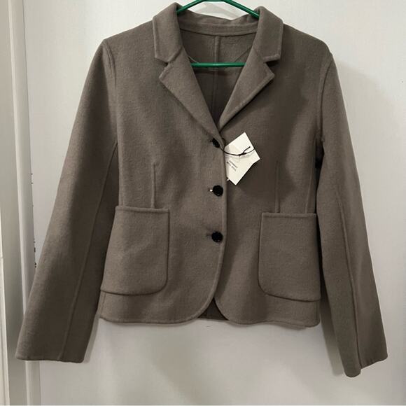 Zara Double Faced Fitted Blazer Size Medium - Picture 12 of 13